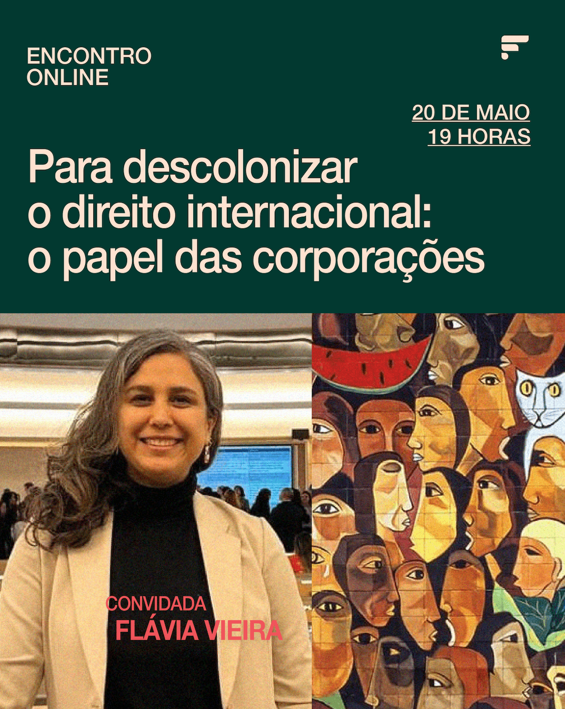 Imagem de capa do evento Encontro Mensal: Para descolonizar o direito internacional