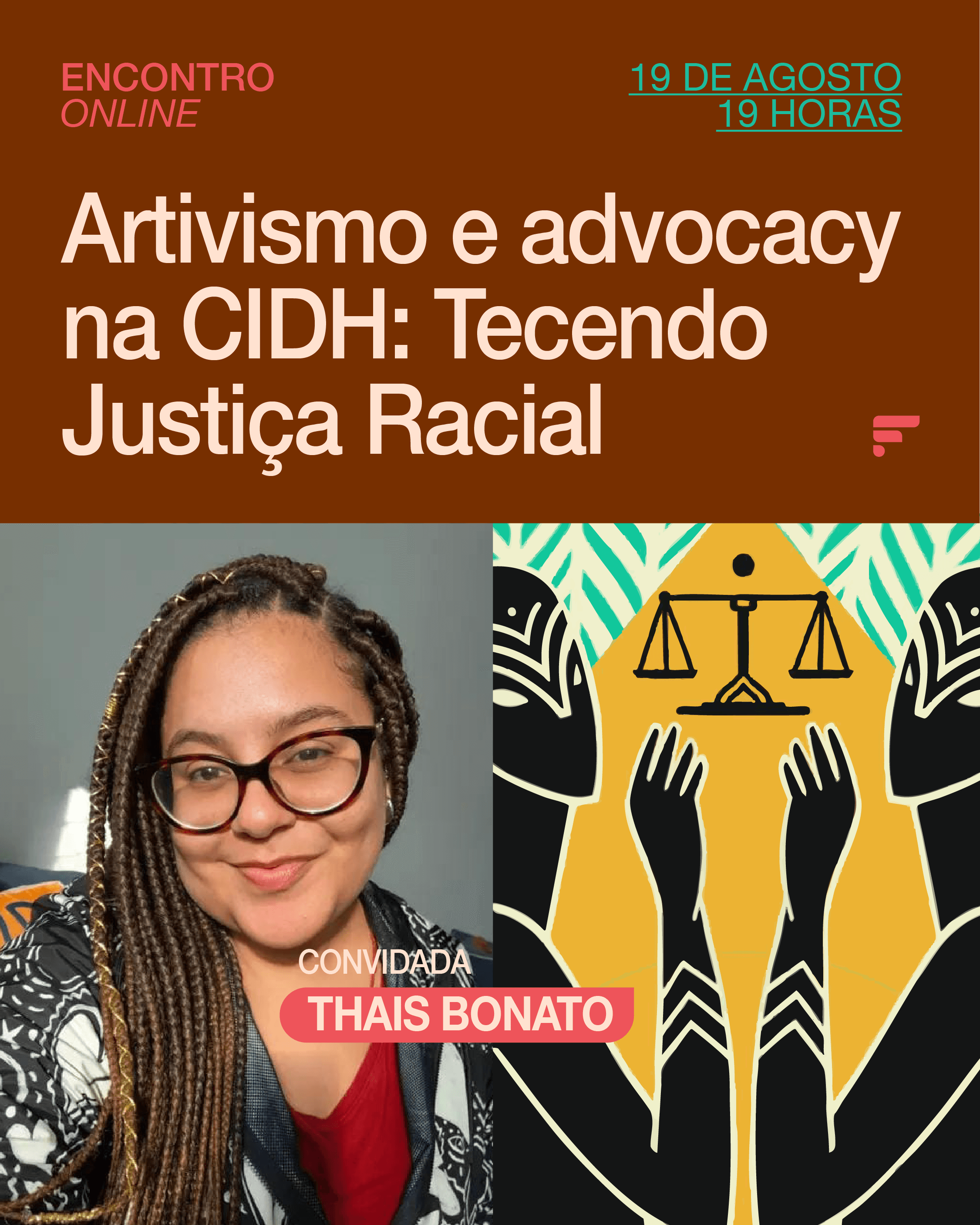 Imagem de capa do evento Encontro Mensal: Ativismo e advocacy na CIDH