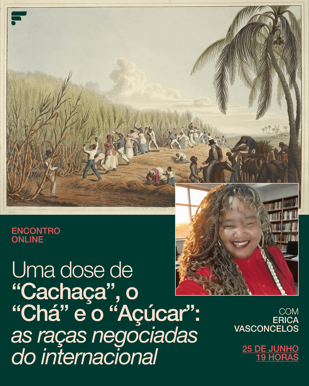 Imagem de capa do evento Uma dose de "Cachaça", o "Chá" e o "Açucar": as raças negociadas do direito internacional